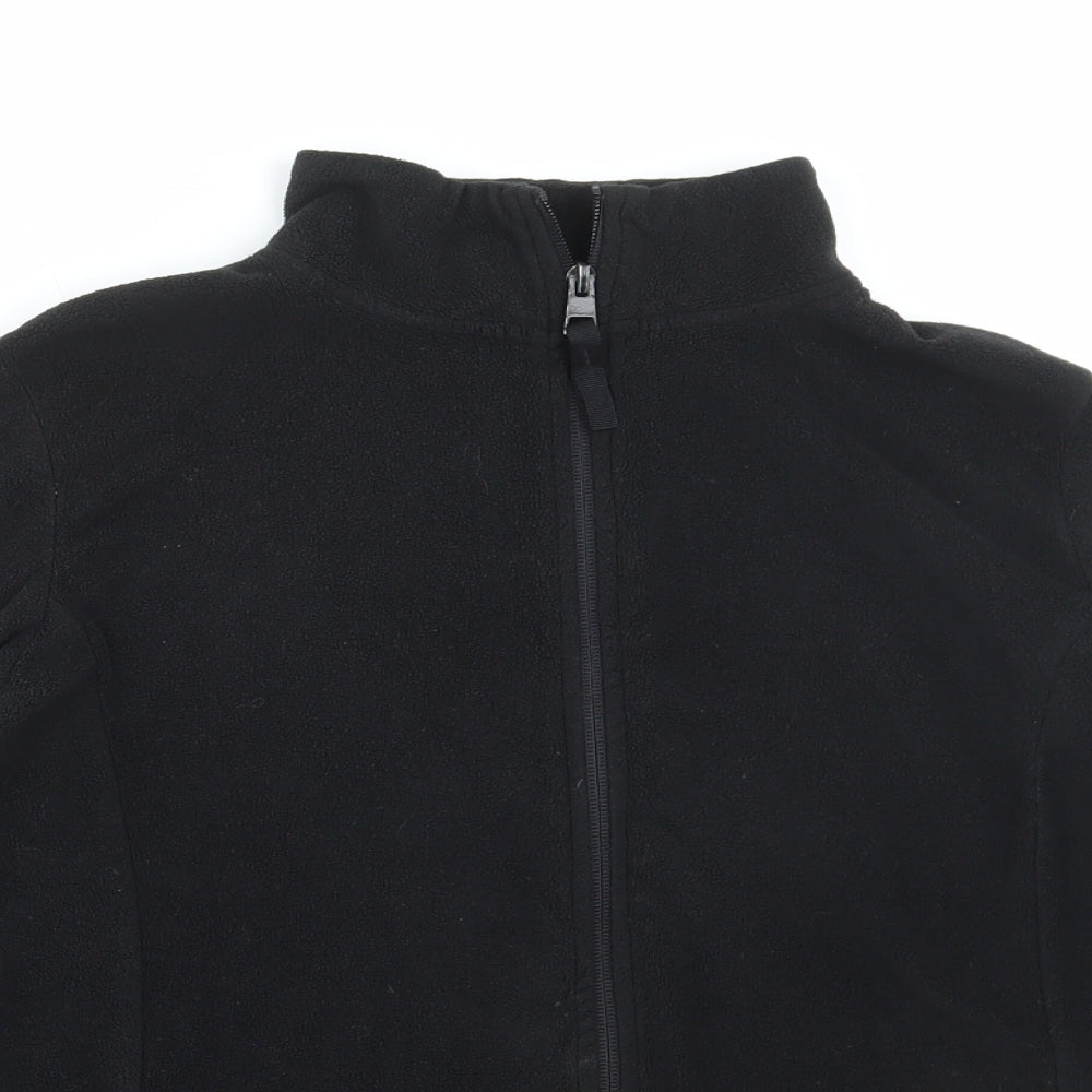 Dunnes Stores Womens Black Jacket Size M Zip