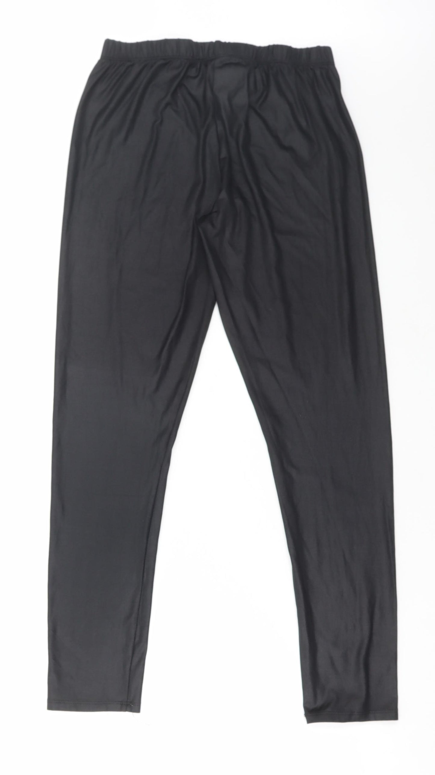 Primark Womens Black Polyester Jegging Leggings Size 16 L22 in