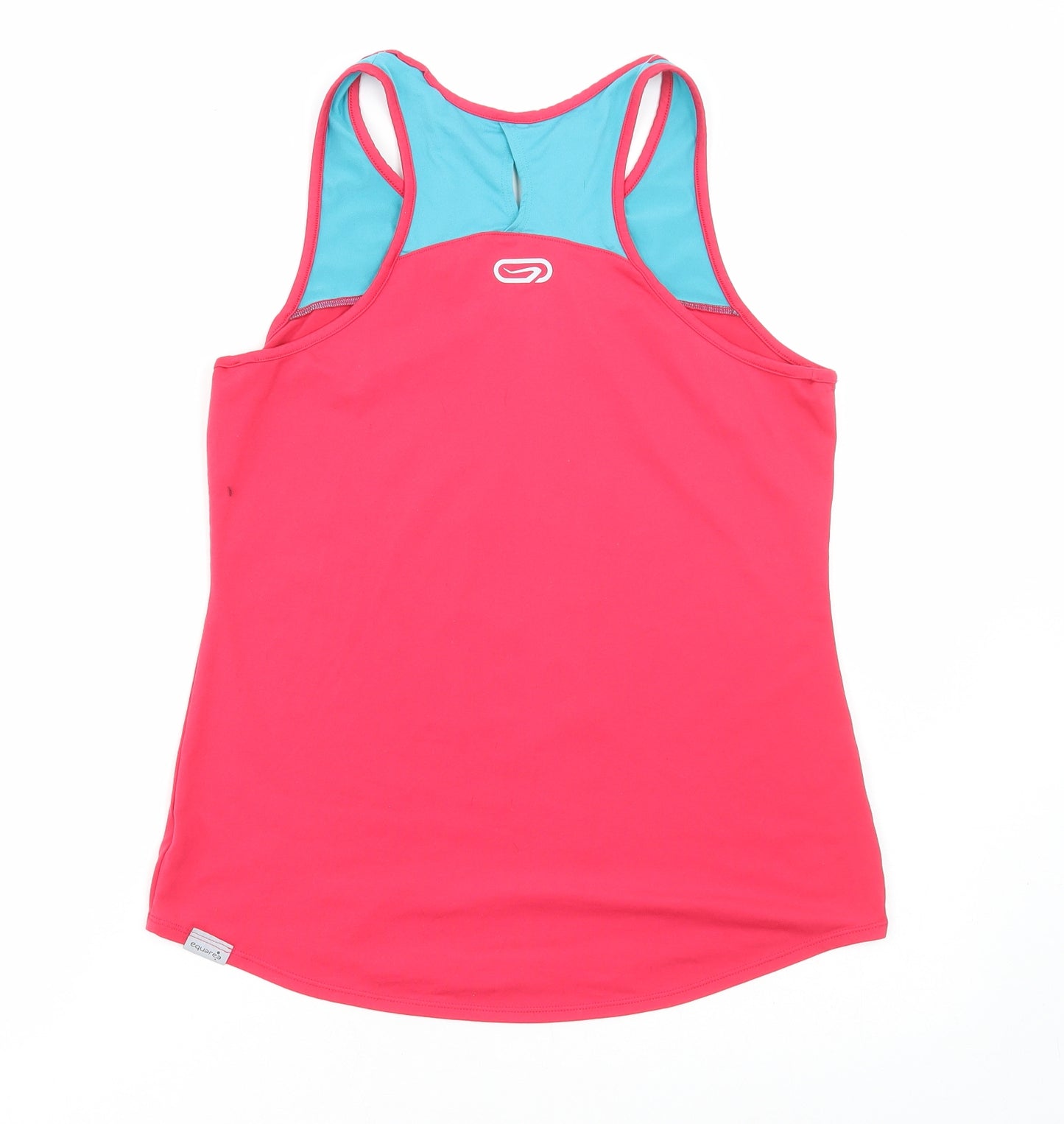 Equarea Womens Pink Polyester Basic Tank Size S Round Neck Pullover - Run and Fun