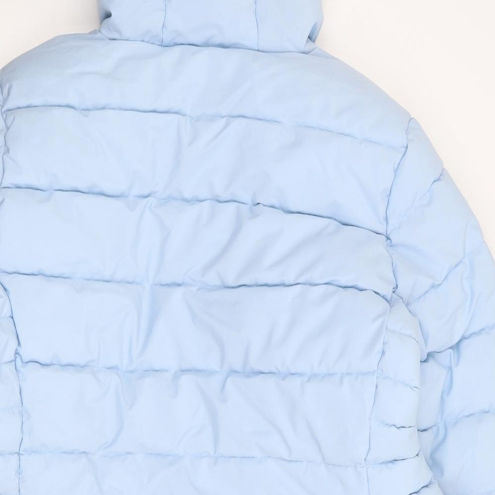TOG24 Womens Blue Parka Coat Size 22 Zip