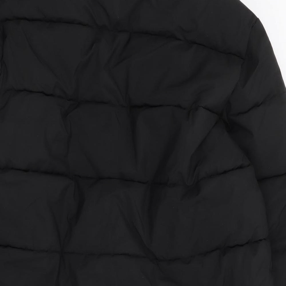 TOG24 Mens Black Parka Coat Size XL Zip