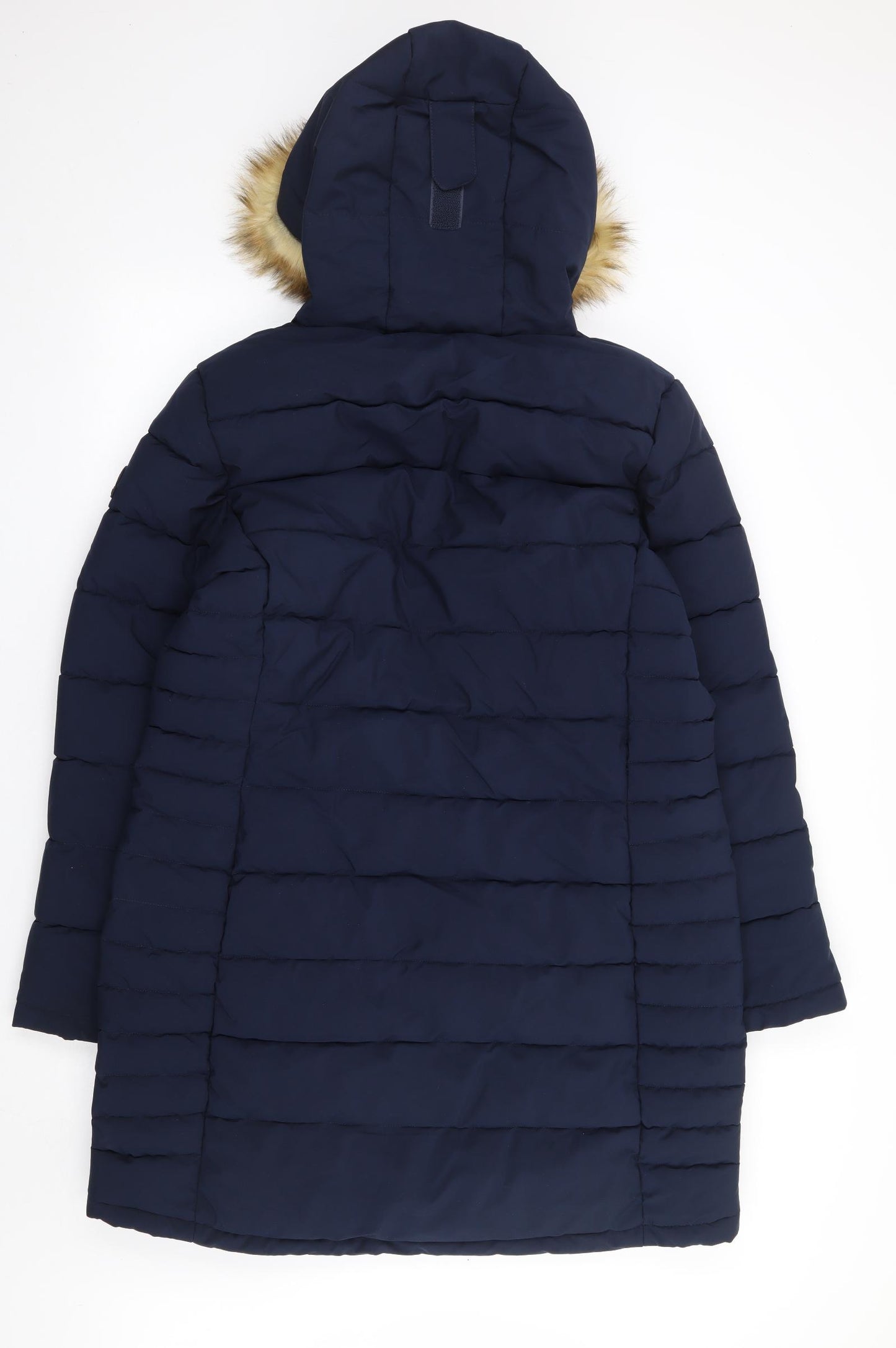 TOG24 Womens Blue Parka Coat Size 16 Zip