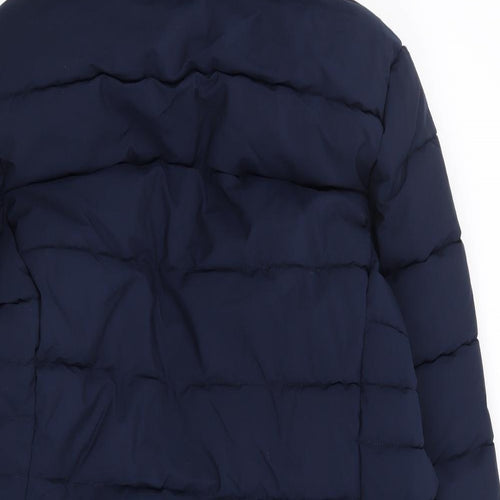 TOG24 Womens Blue Parka Coat Size 16 Zip