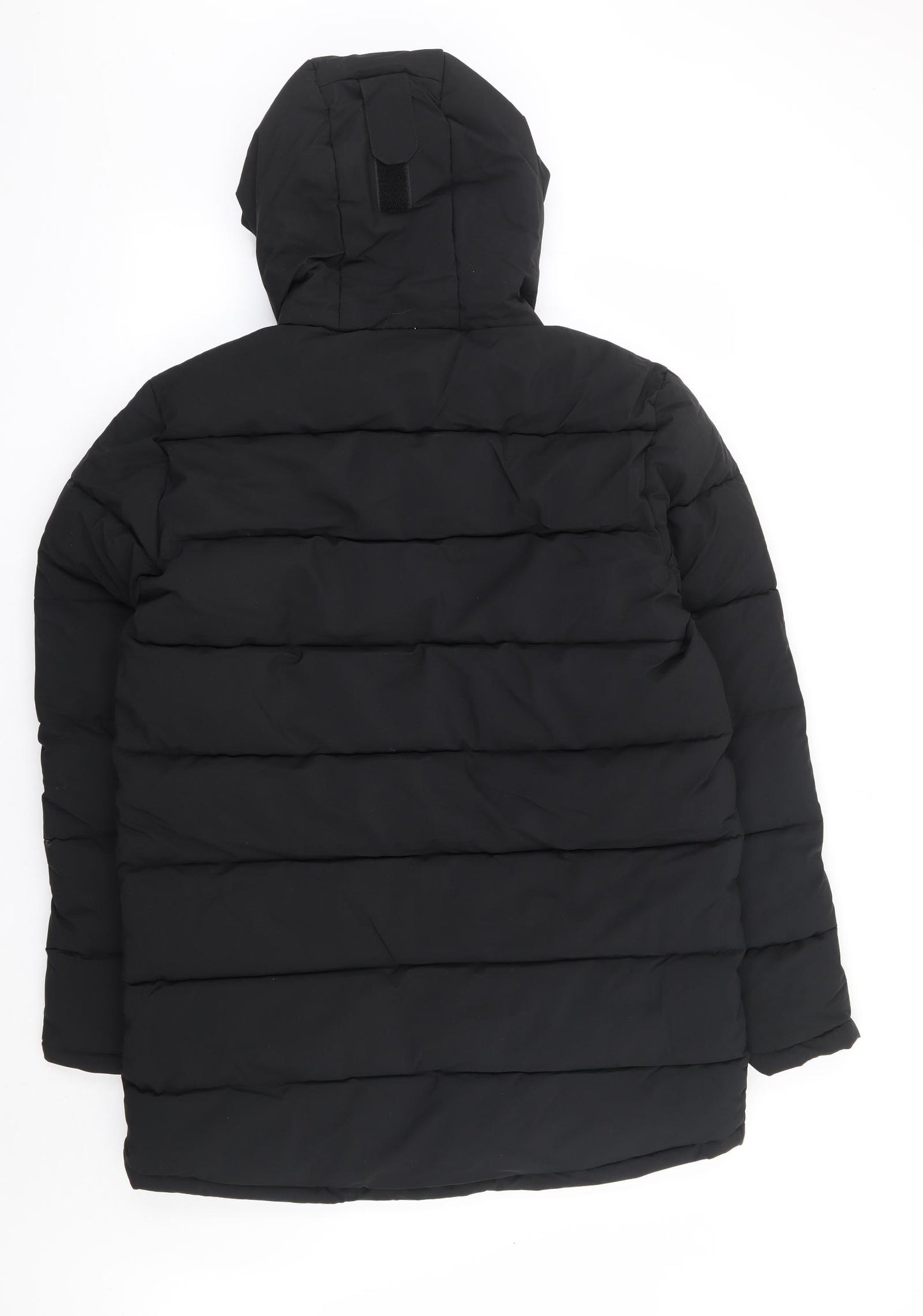 TOG24 Mens Black Puffer Jacket Coat Size M Zip
