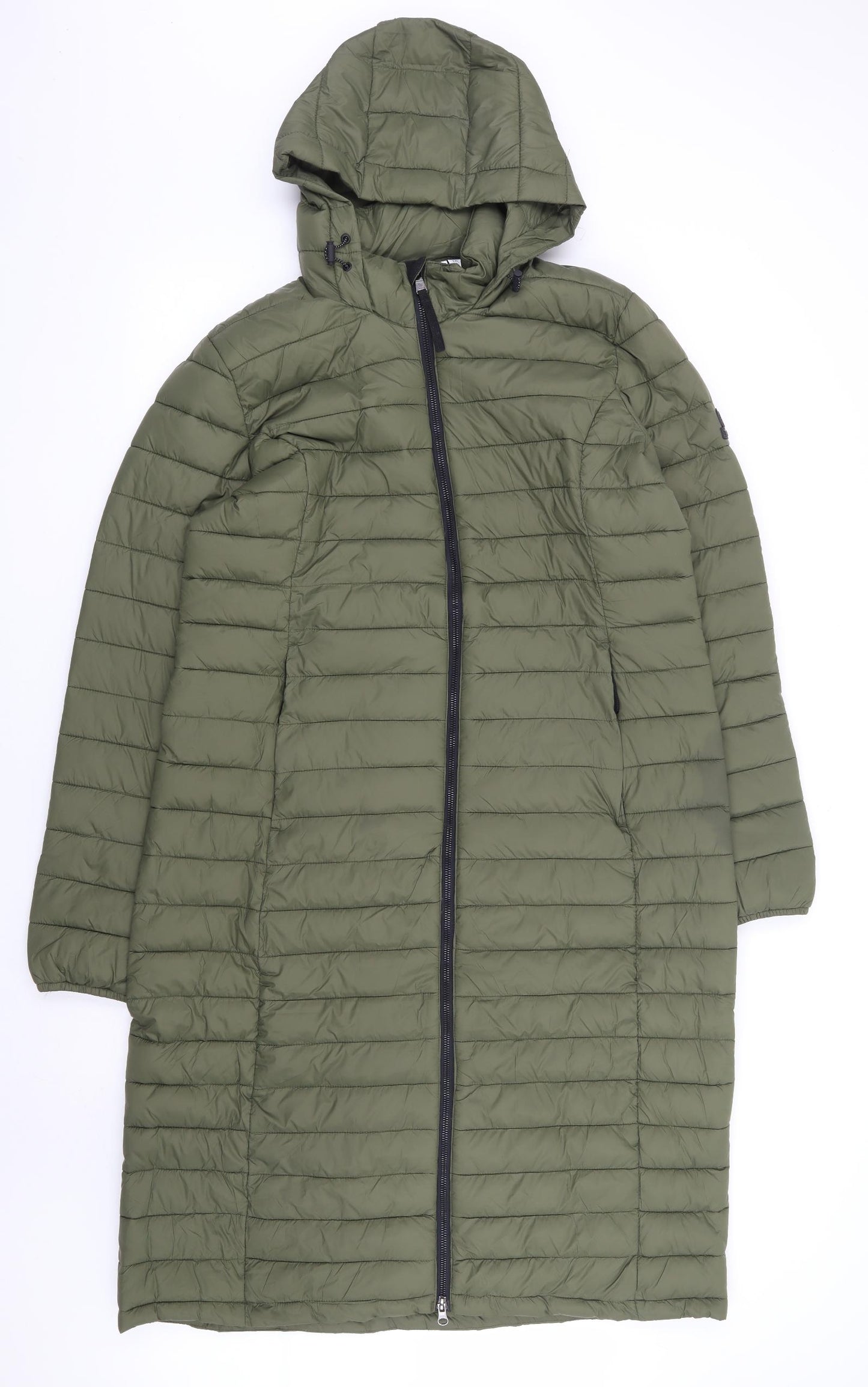 TOG24 Womens Green Parka Coat Size 16 Zip
