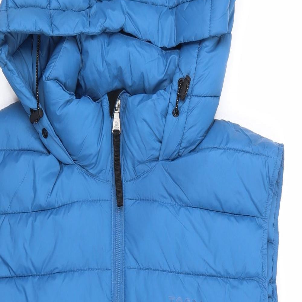 TOG24 Mens Blue Gilet Jacket Size L Zip