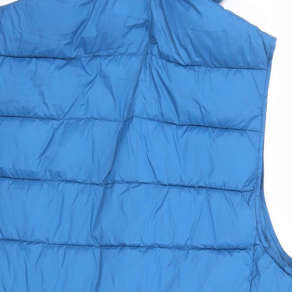 TOG24 Mens Blue Gilet Jacket Size L Zip