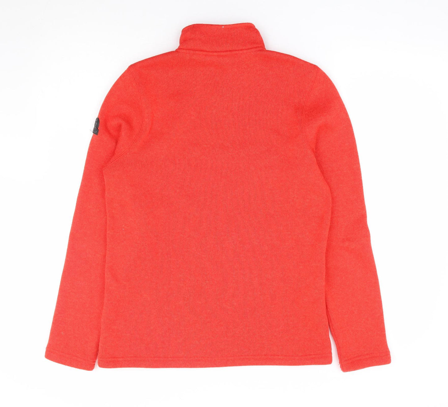 TOG24 Womens Orange 100% Polyester Pullover Sweatshirt Size 10 Pullover