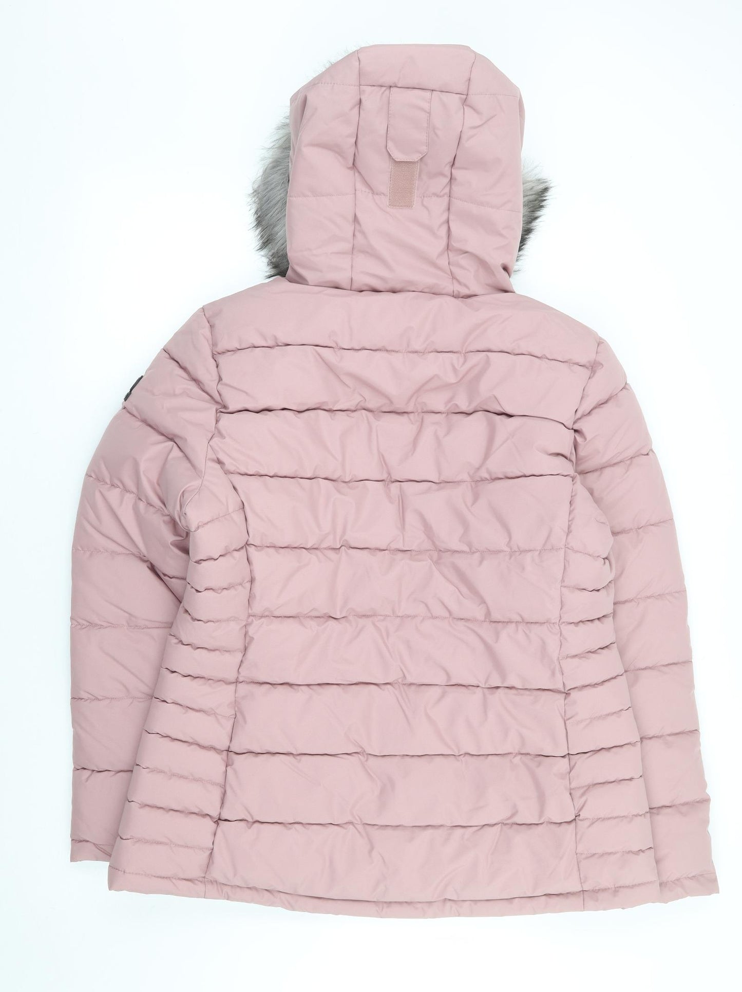 TOG24 Womens Pink Parka Coat Size 14 Zip