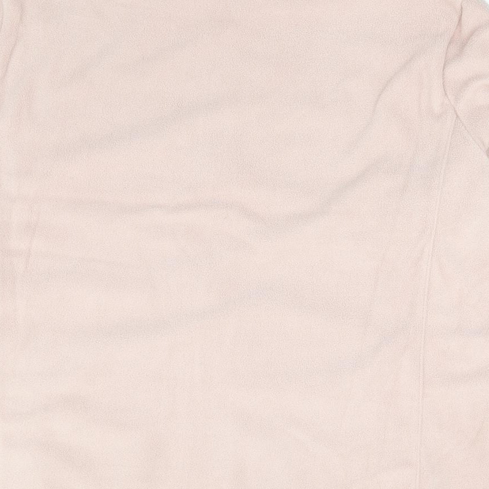 TOG24 Womens Pink 100% Polyester Full Zip Sweatshirt Size 18 Zip