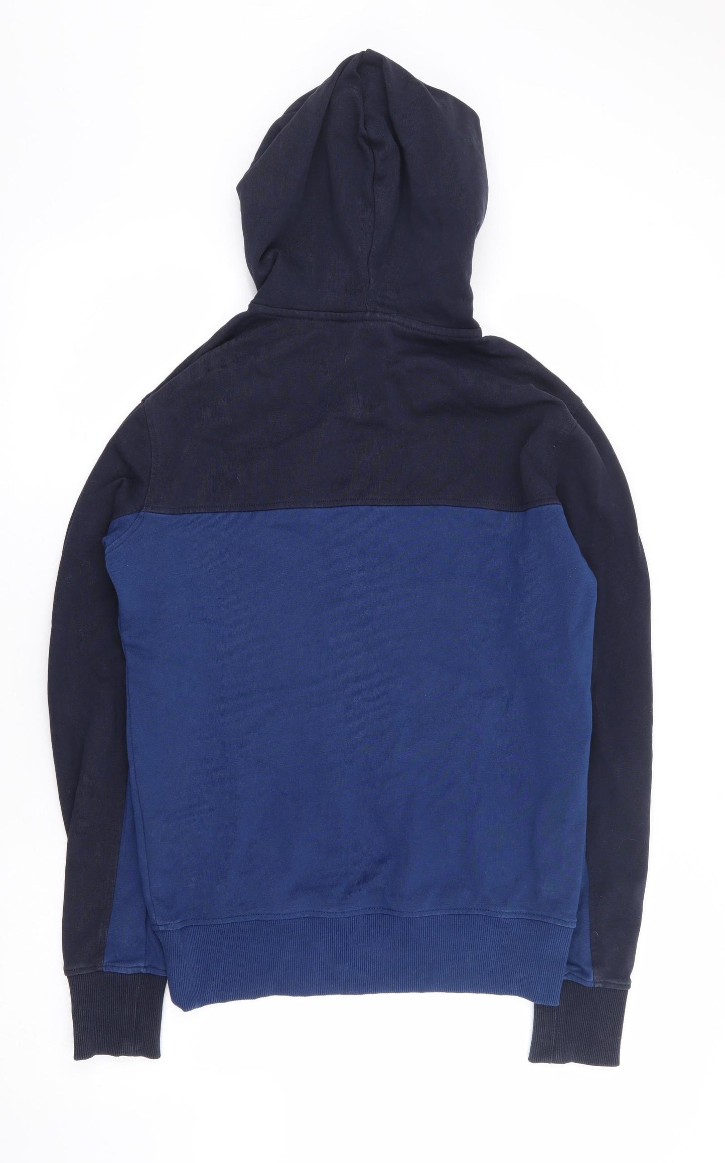 Superdry Mens Blue Cotton Pullover Hoodie Size S