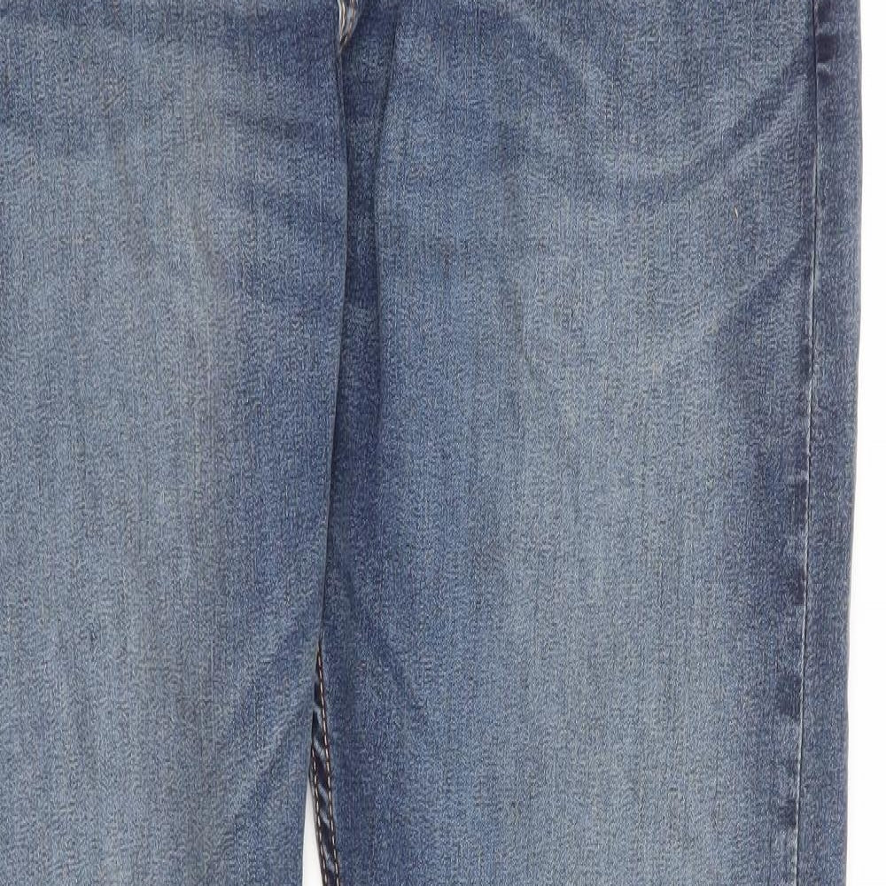 Levi's Mens Blue Cotton Skinny Jeans Size 34 in L31 in Regular Zip