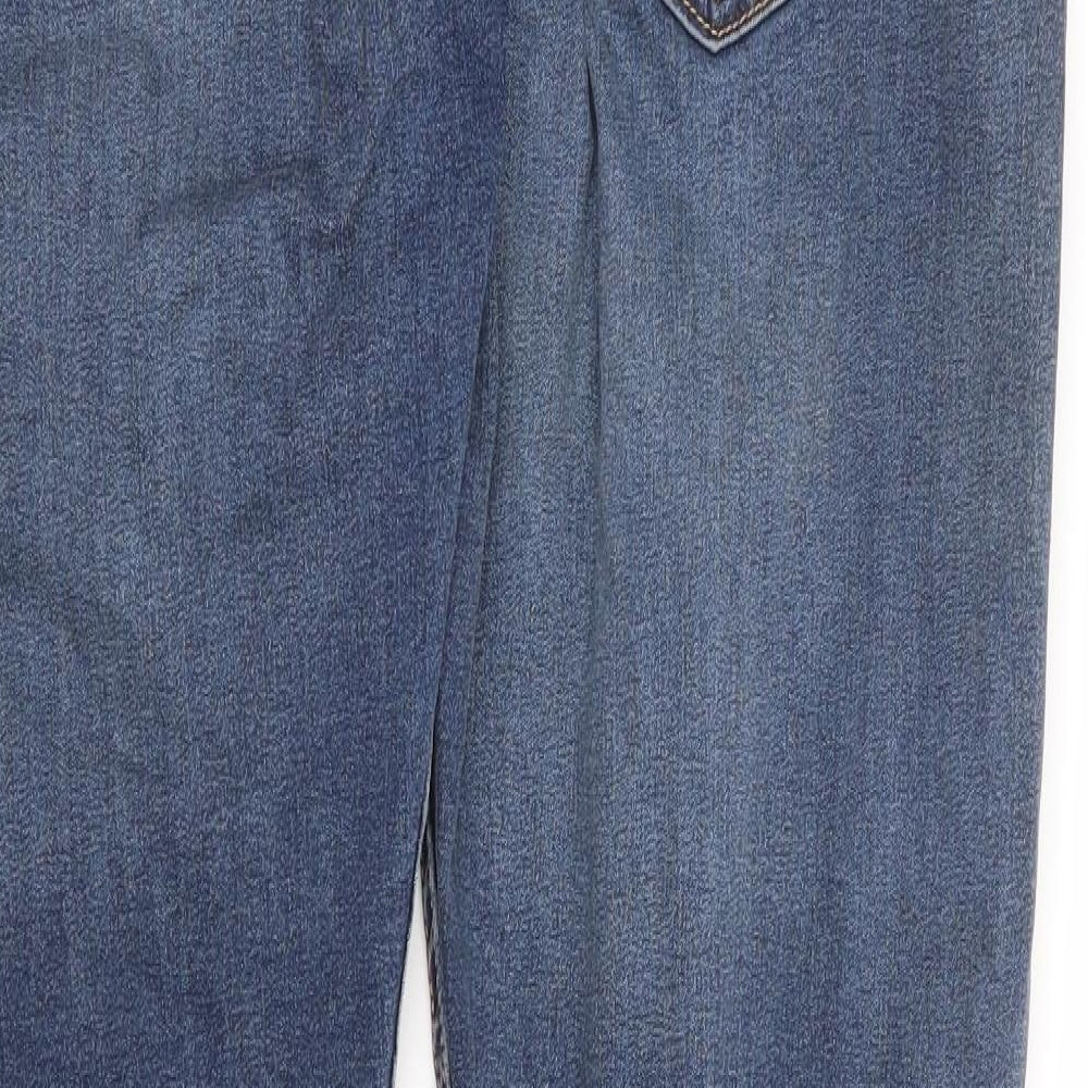 Levi's Mens Blue Cotton Skinny Jeans Size 34 in L31 in Regular Zip