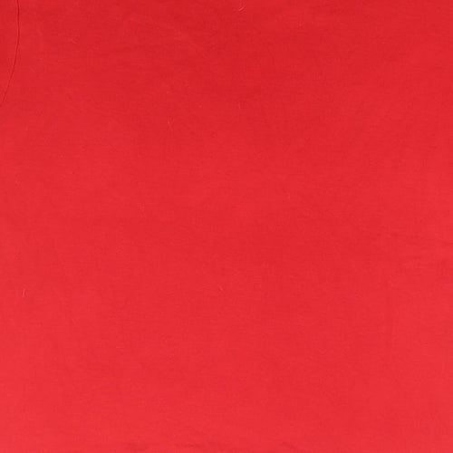 Divided by H&M Womens Red Polyester Cropped T-Shirt Size XS Round Neck - Brooklyn NYC