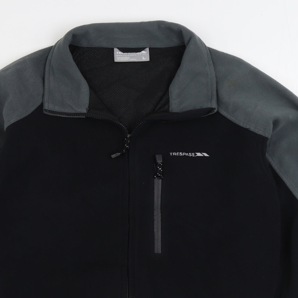 Trespass Mens Black Jacket Size L Zip