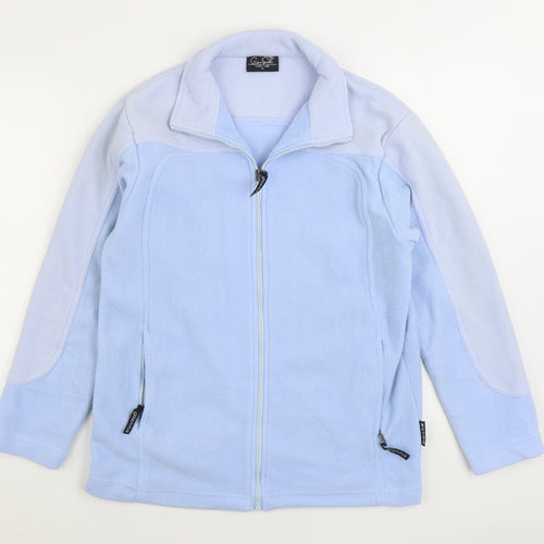 Giani Feroti Womens Blue Jacket Size M Zip