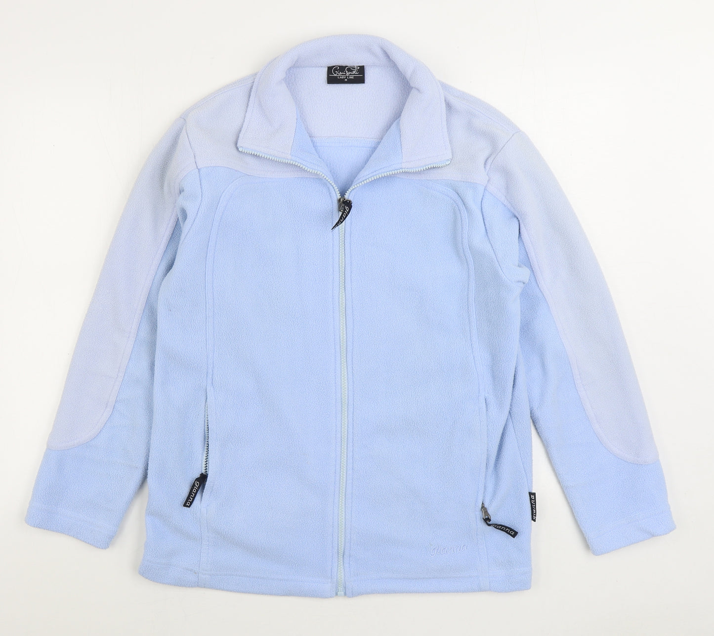 Giani Feroti Womens Blue Jacket Size M Zip