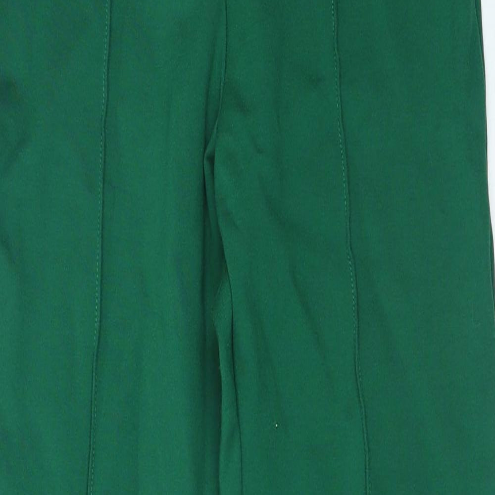 Primark Womens Green Viscose Jogger Trousers Size 12 L26 in Regular