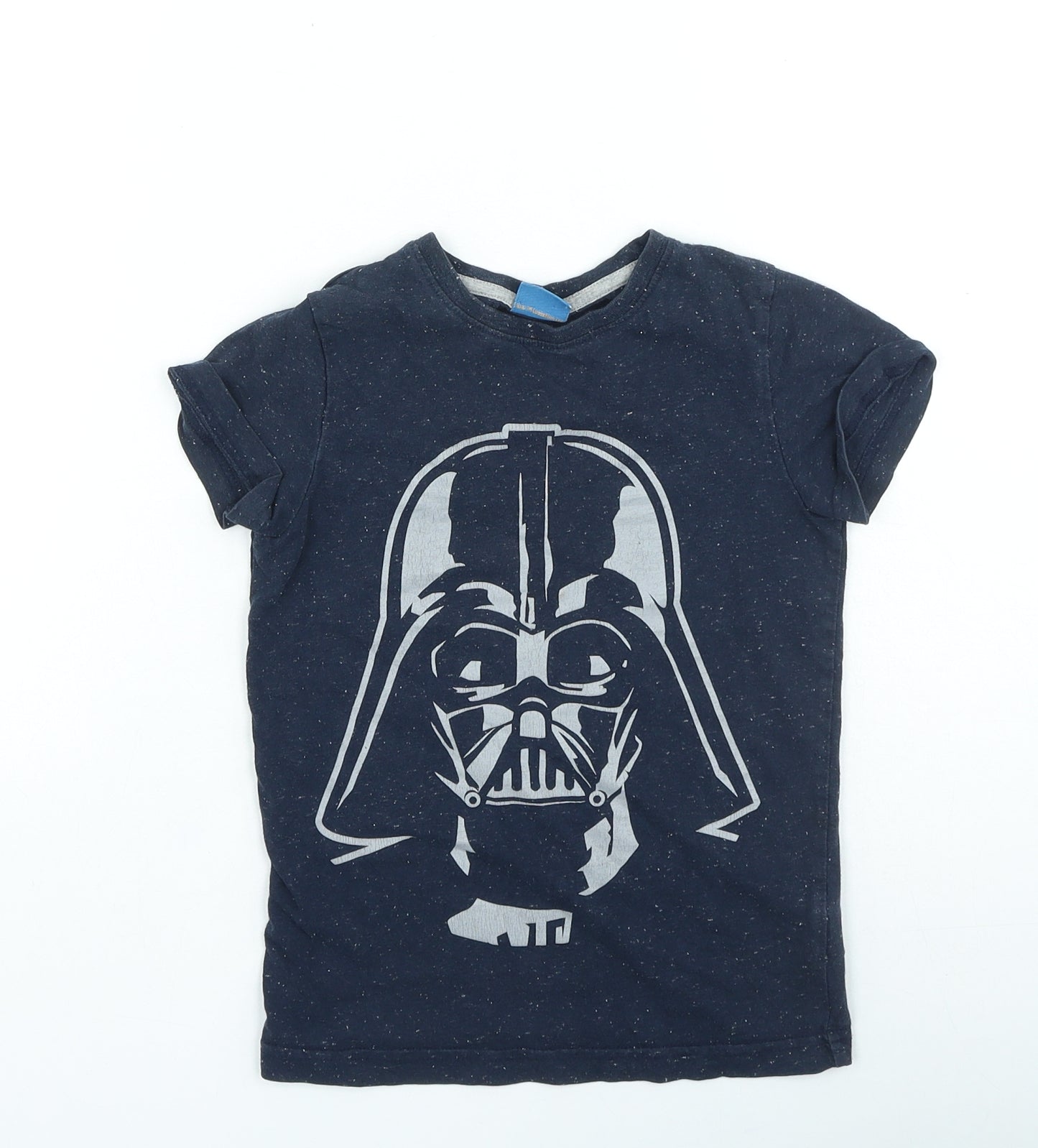 NEXT Boys Blue Cotton Basic Casual Size 5 Years Round Neck Pullover - Star Wars