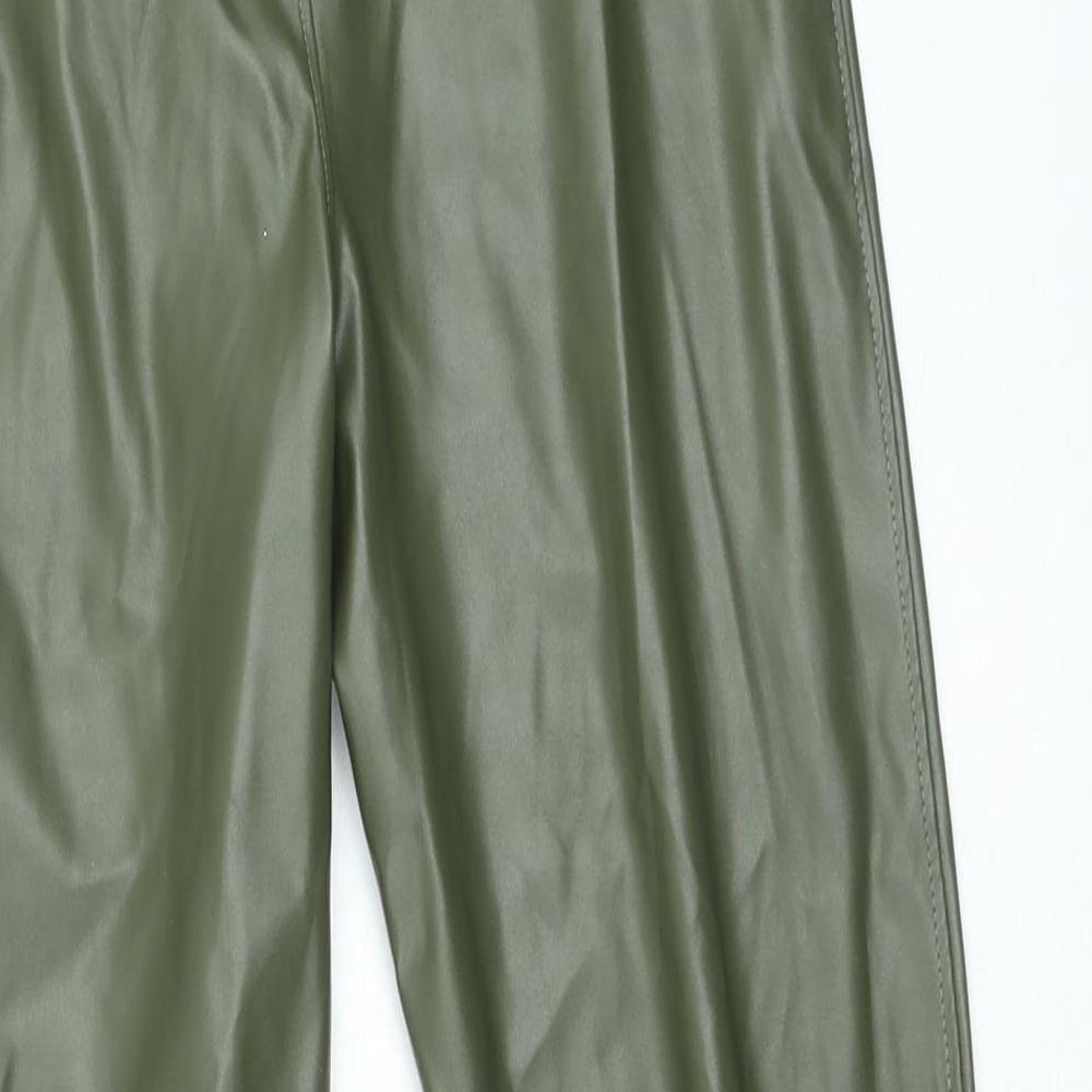Missguided Womens Green Polyester Jegging Jeans Size 10 L27 in Regular