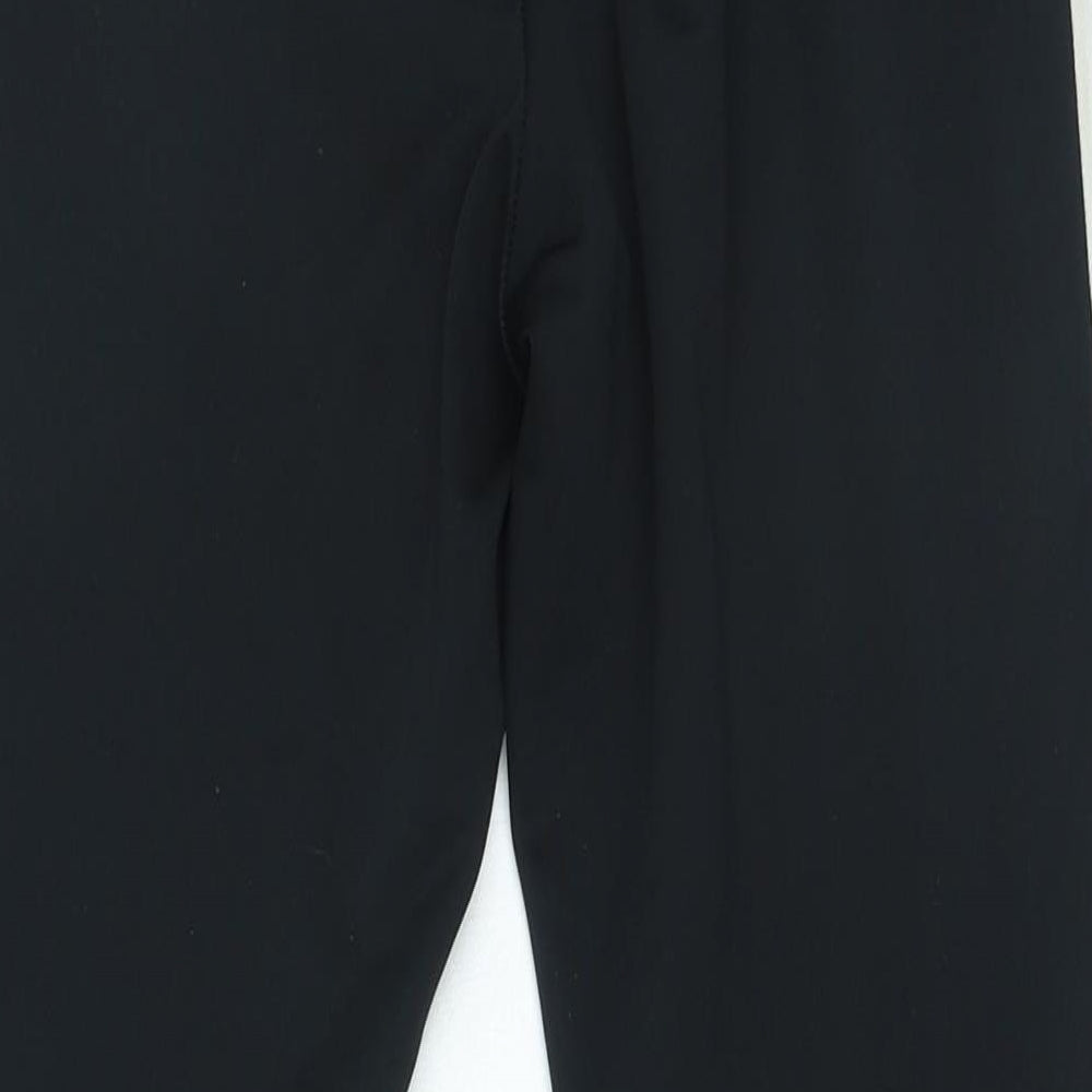 Nike Mens Black Polyester Jogger Trousers Size XL L23 in Regular Drawstring