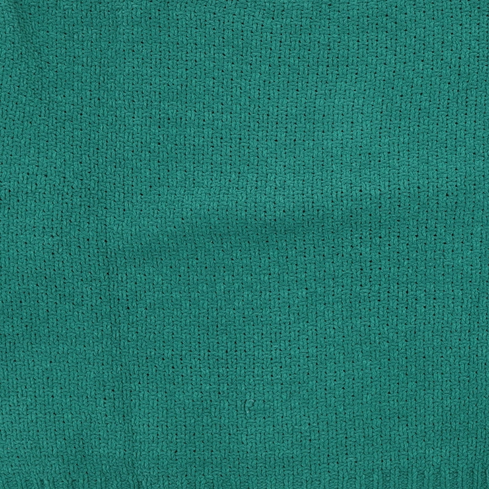Primark Womens Green Round Neck Polyester Pullover Jumper Size 18