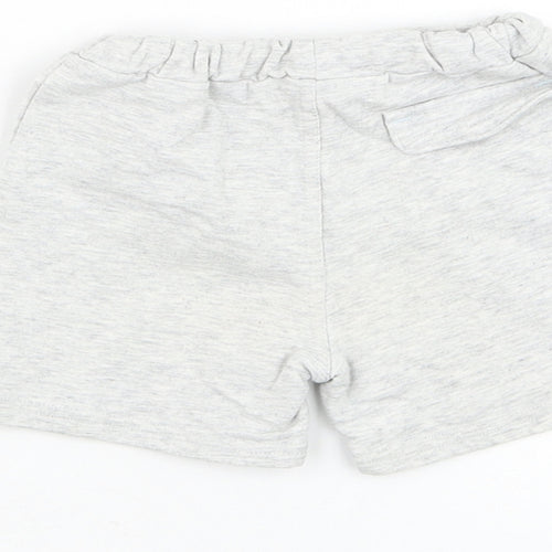 George Boys Grey Cotton Jogger Trousers Size 3-6 Months Pullover - Disney