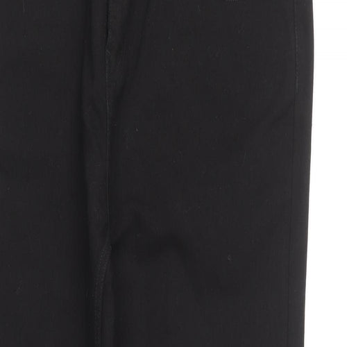 R.M. Williams Womens Black Cotton Straight Jeans Size 38 in L32 in Regular Button