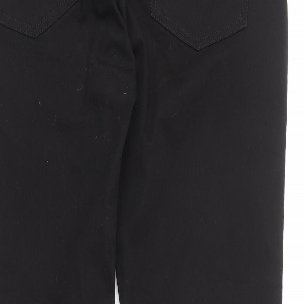 R.M. Williams Womens Black Cotton Straight Jeans Size 38 in L32 in Regular Button
