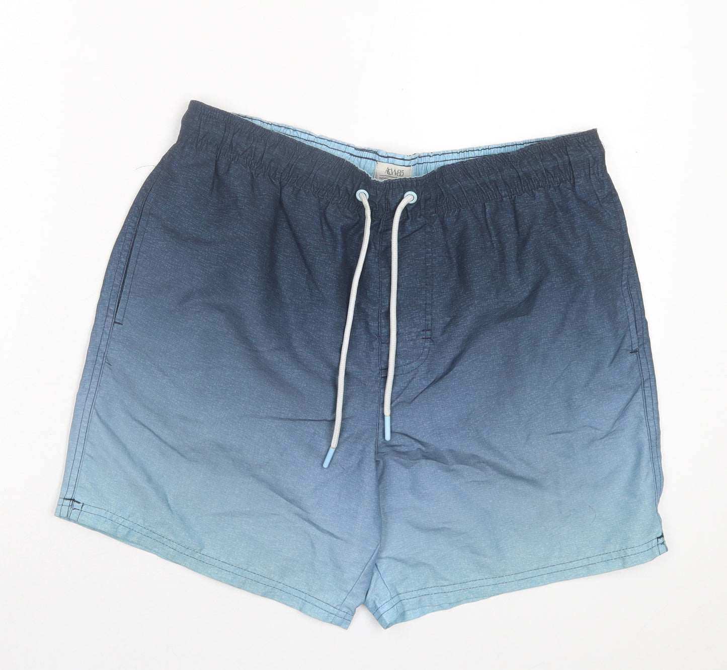 Matalan Mens Blue Polyester Sweat Shorts Size M L6 in Regular Tie