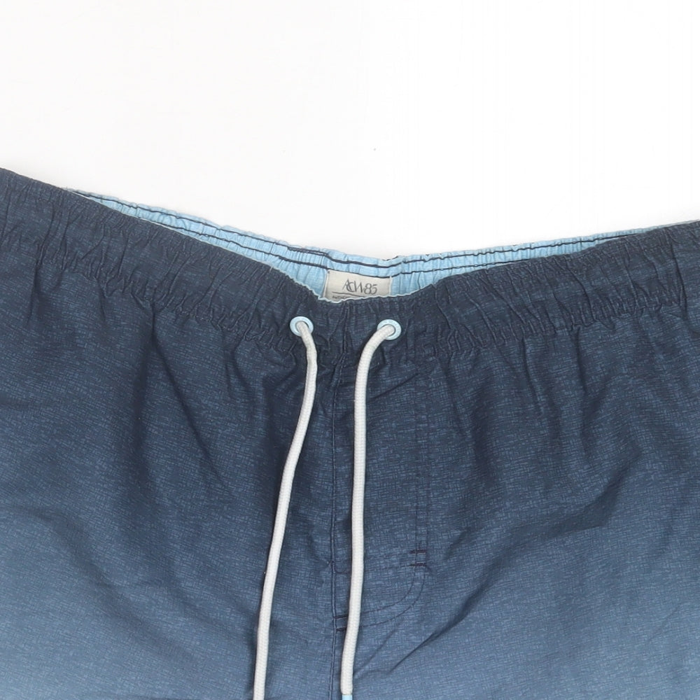 Matalan Mens Blue Polyester Sweat Shorts Size M L6 in Regular Tie