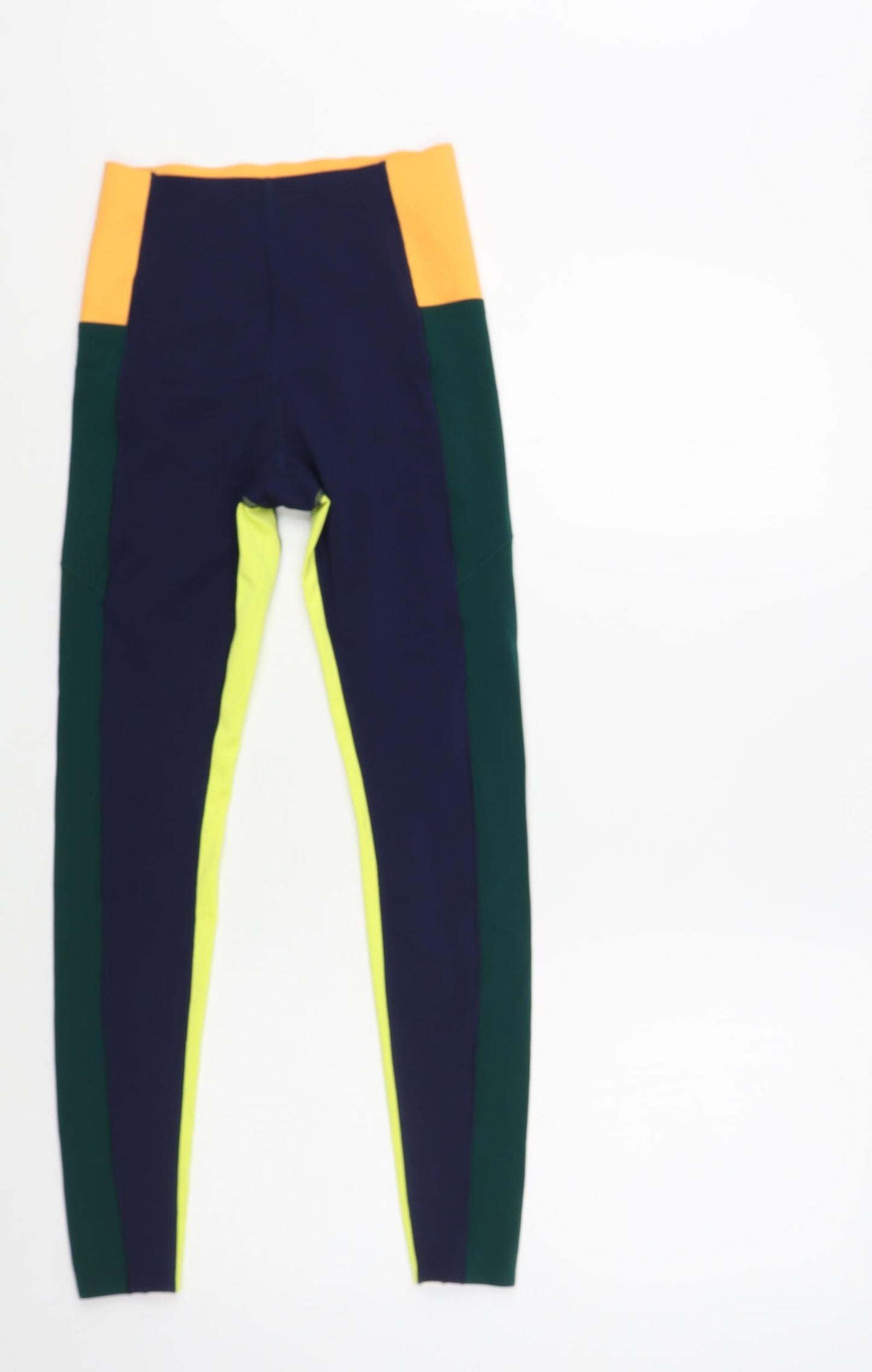 Sweaty Betty Womens Multicoloured Colourblock Nylon Compression Leggings Size XS L26 in Regular Pullover