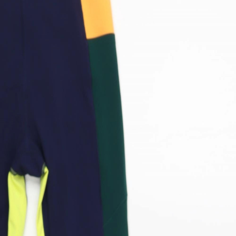 Sweaty Betty Womens Multicoloured Colourblock Nylon Compression Leggings Size XS L26 in Regular Pullover
