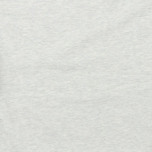 NEXT Girls Grey Cotton Pullover Sweatshirt Size 11 Years Pullover - Good Vibes