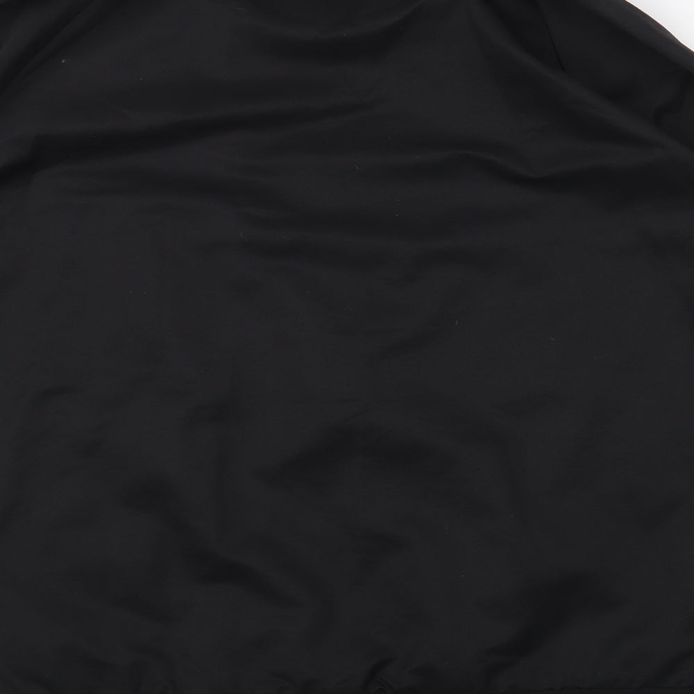 adidas Mens Black Jacket Size L Zip - Irish Football Association