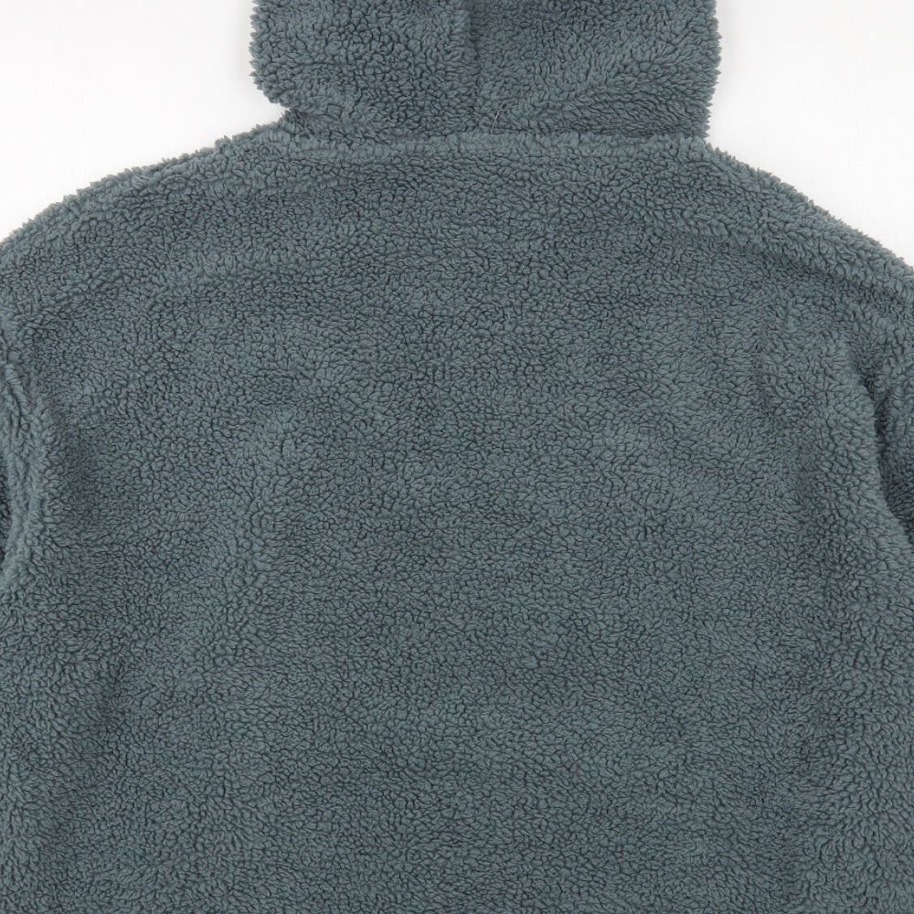 ASOS Mens Green Polyester Pullover Hoodie Size L - Kyoto Japan