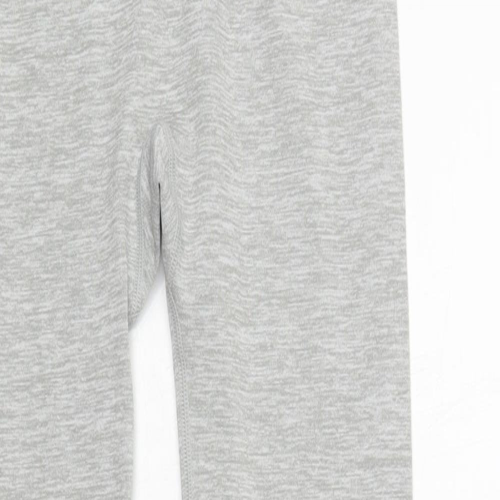 Primark Womens Grey Nylon Compression Leggings Size S L27 in Regular Pullover
