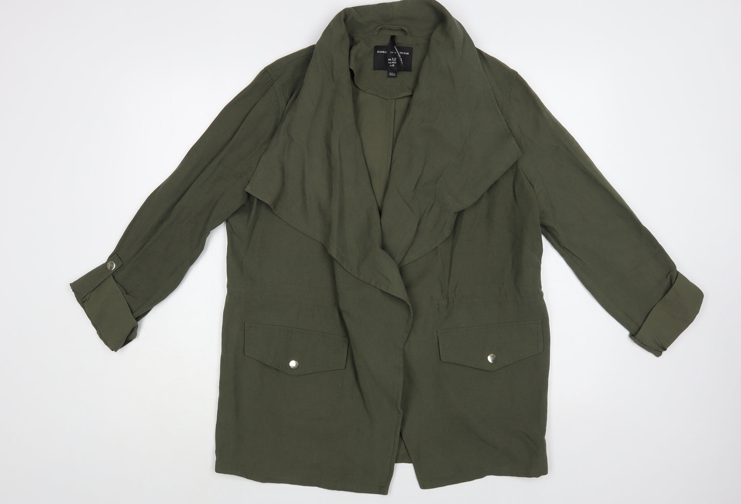Dorothy Perkins Womens Green Jacket Size 12