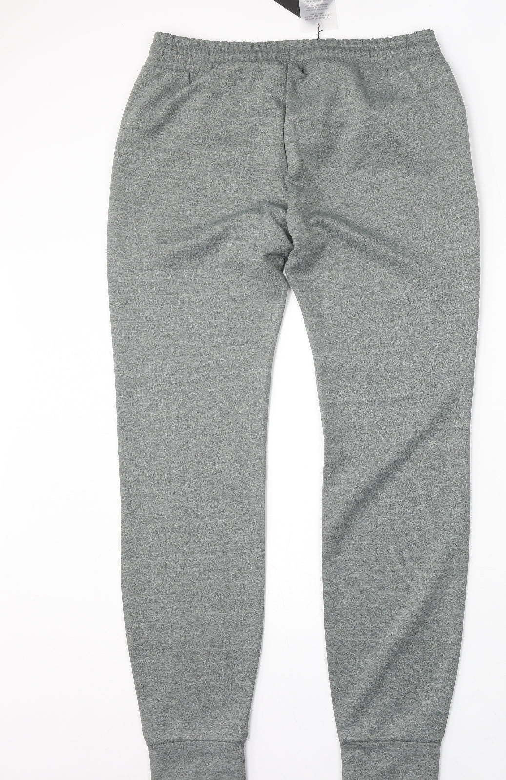 11 degrees Mens Grey Polyester Jogger Trousers Size L L30 in Regular