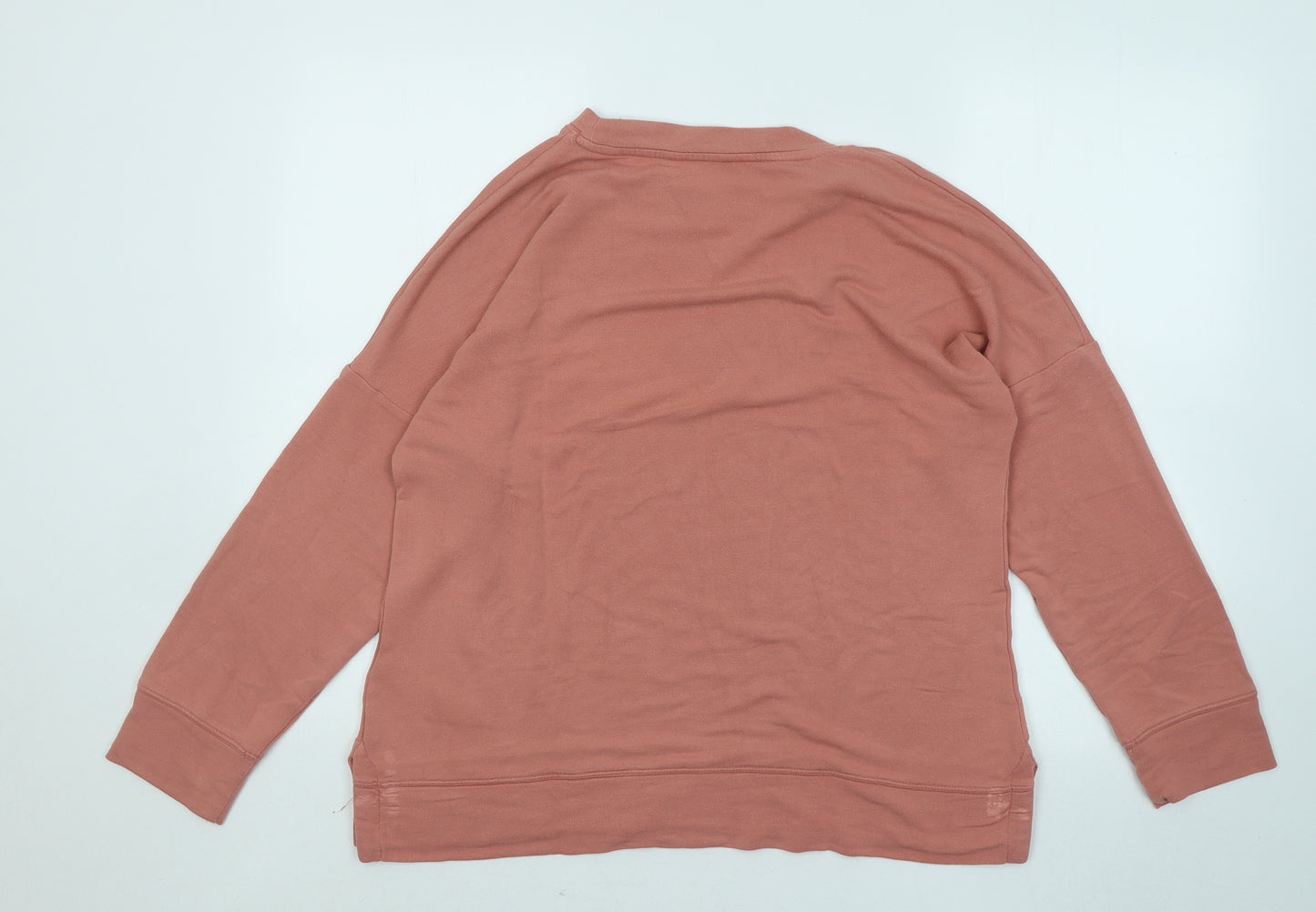 Marks and Spencer Womens Pink Viscose Pullover Sweatshirt Size 12 - Feline