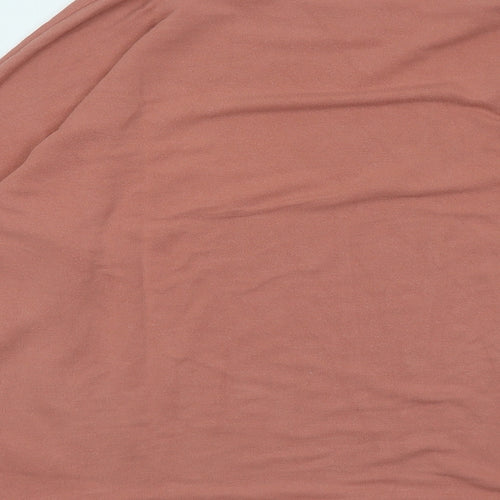 Marks and Spencer Womens Pink Viscose Pullover Sweatshirt Size 12 - Feline