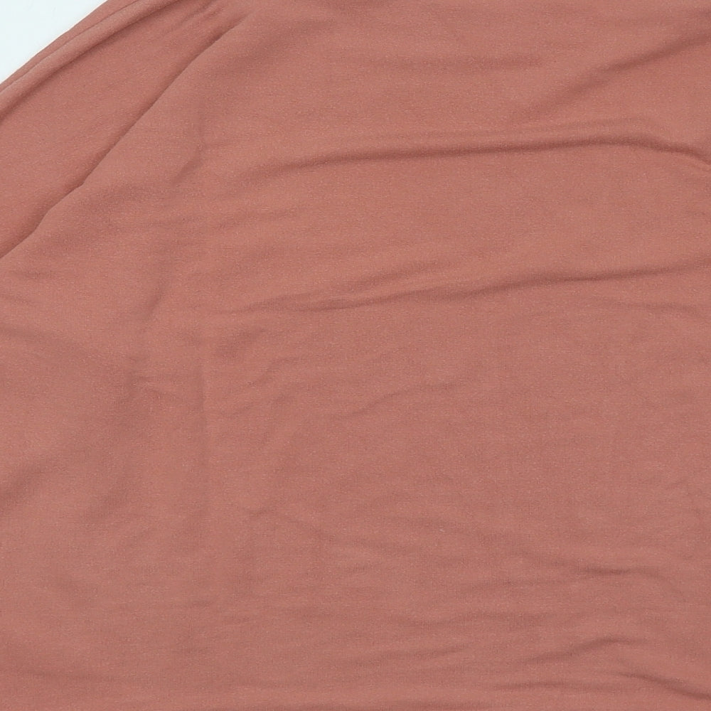 Marks and Spencer Womens Pink Viscose Pullover Sweatshirt Size 12 - Feline
