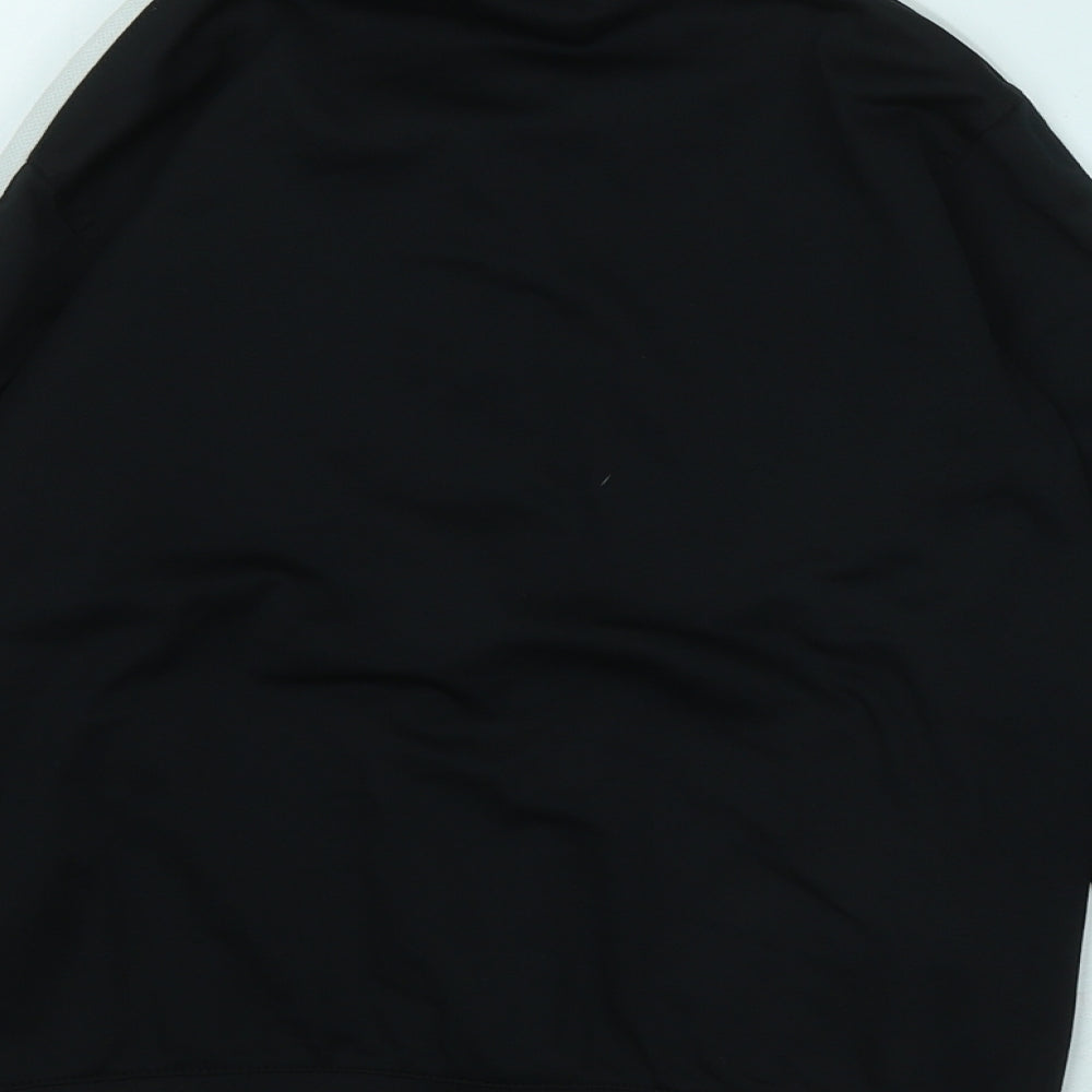 Nike Boys Black Jacket Size 10-11 Years Zip