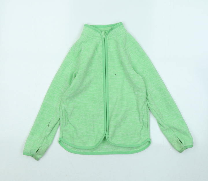 Dunnes Stores Boys Green Jacket Size 5-6 Years Zip