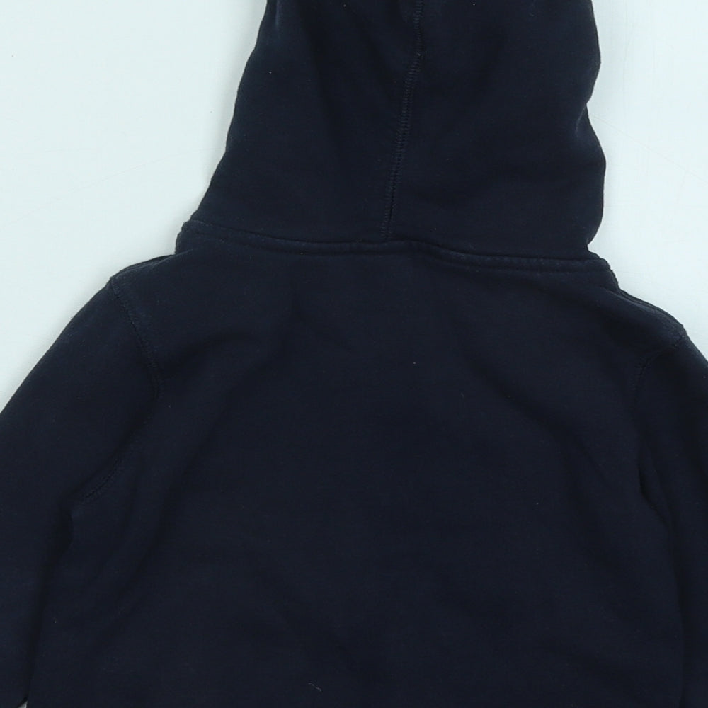 Gap Boys Blue Cotton Pullover Hoodie Size 2 Years