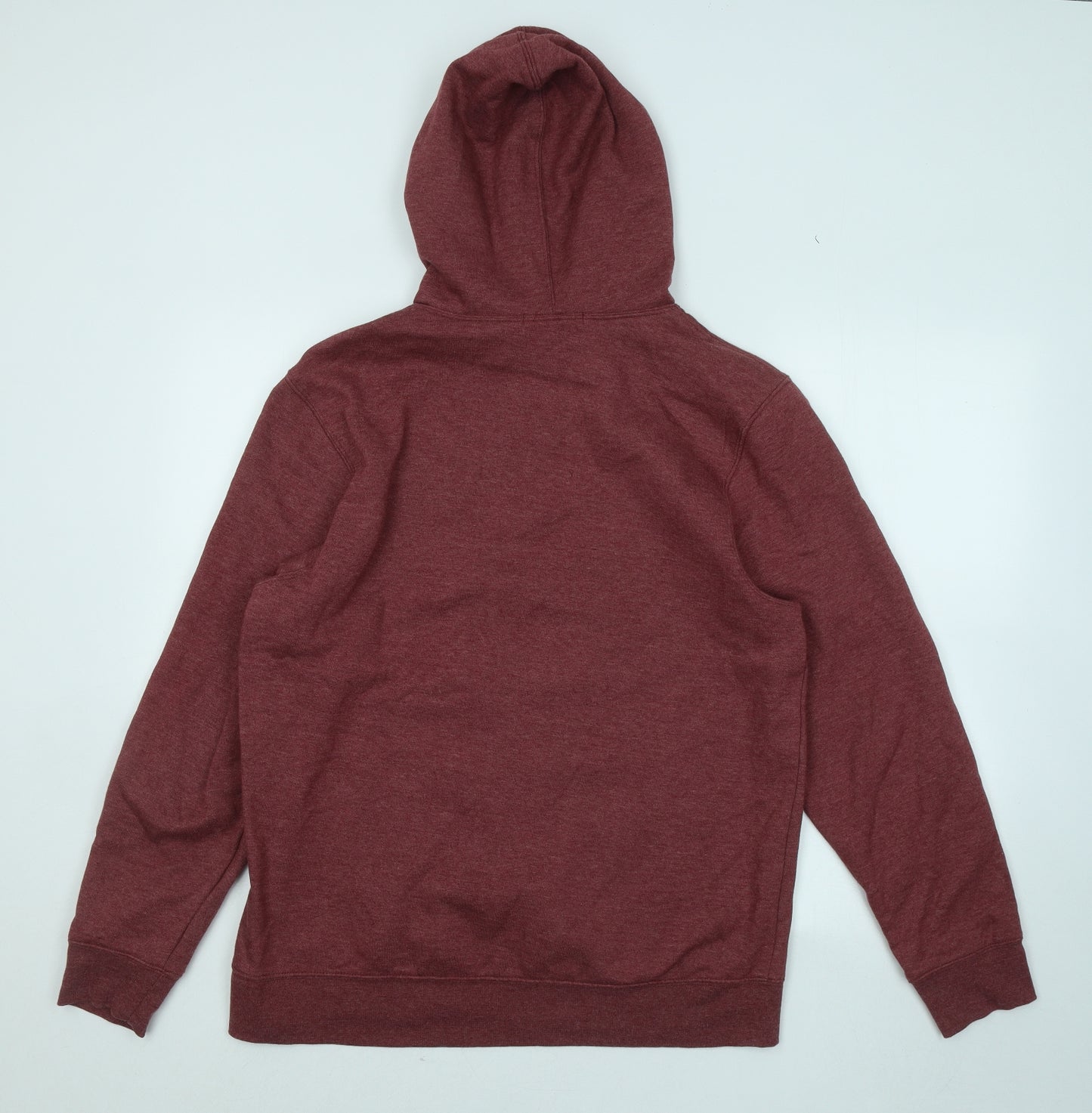 George Mens Red Cotton Pullover Hoodie Size M - Tennessee National Champions