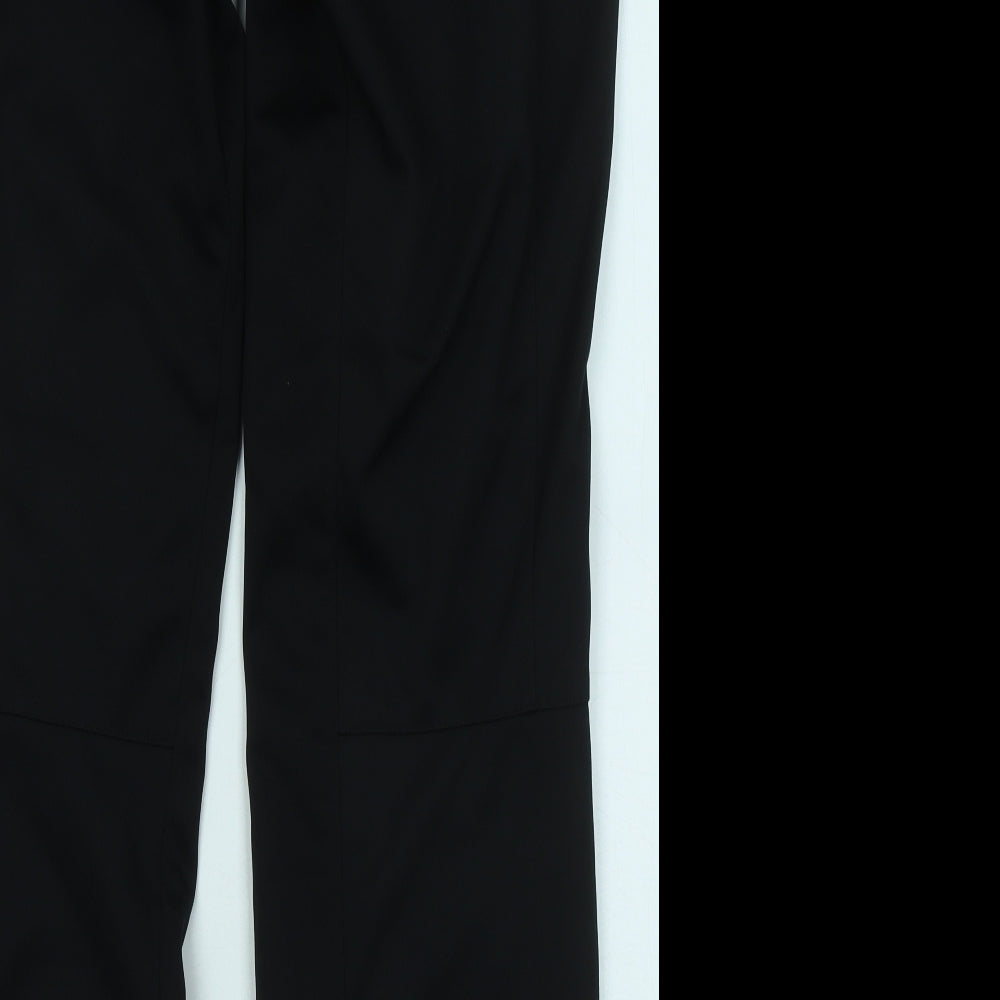 Trespass Mens Black Polyester Trousers Size XL L30 in Regular Zip - Outdoor