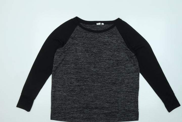 Gap Mens Grey Round Neck Polyester Pullover Jumper Size M