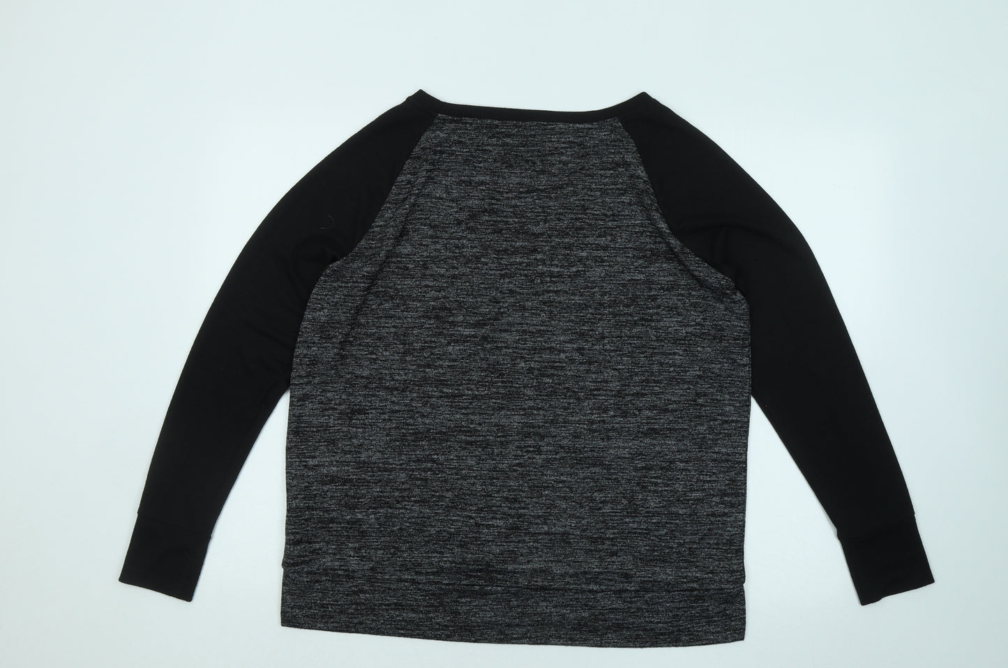 Gap Mens Grey Round Neck Polyester Pullover Jumper Size M