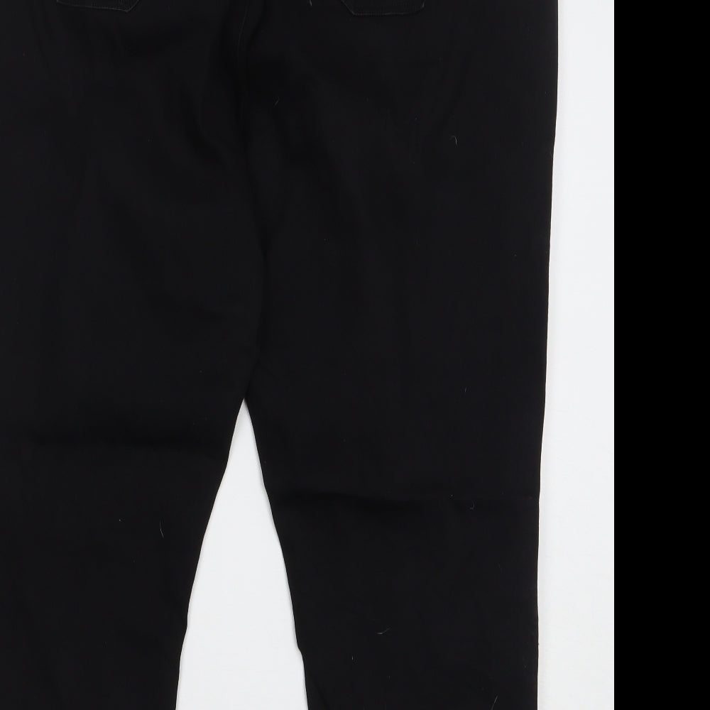 George Womens Black Cotton Jegging Jeans Size 24 L26 in Regular